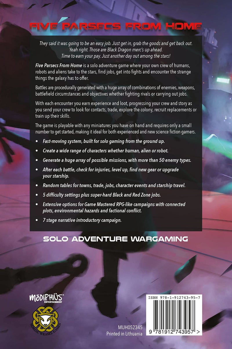 Modiphius Five Parsecs from Home - Image 2